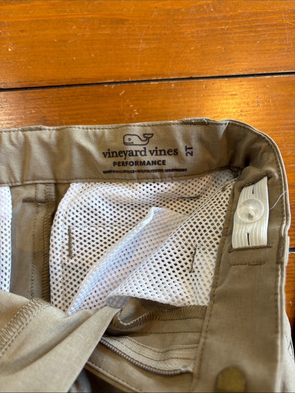 Lot of 2 Vineyard Vines Kids Pants in Navy and Khaki Boys Size 2T EUC - Picture 6 of 11
